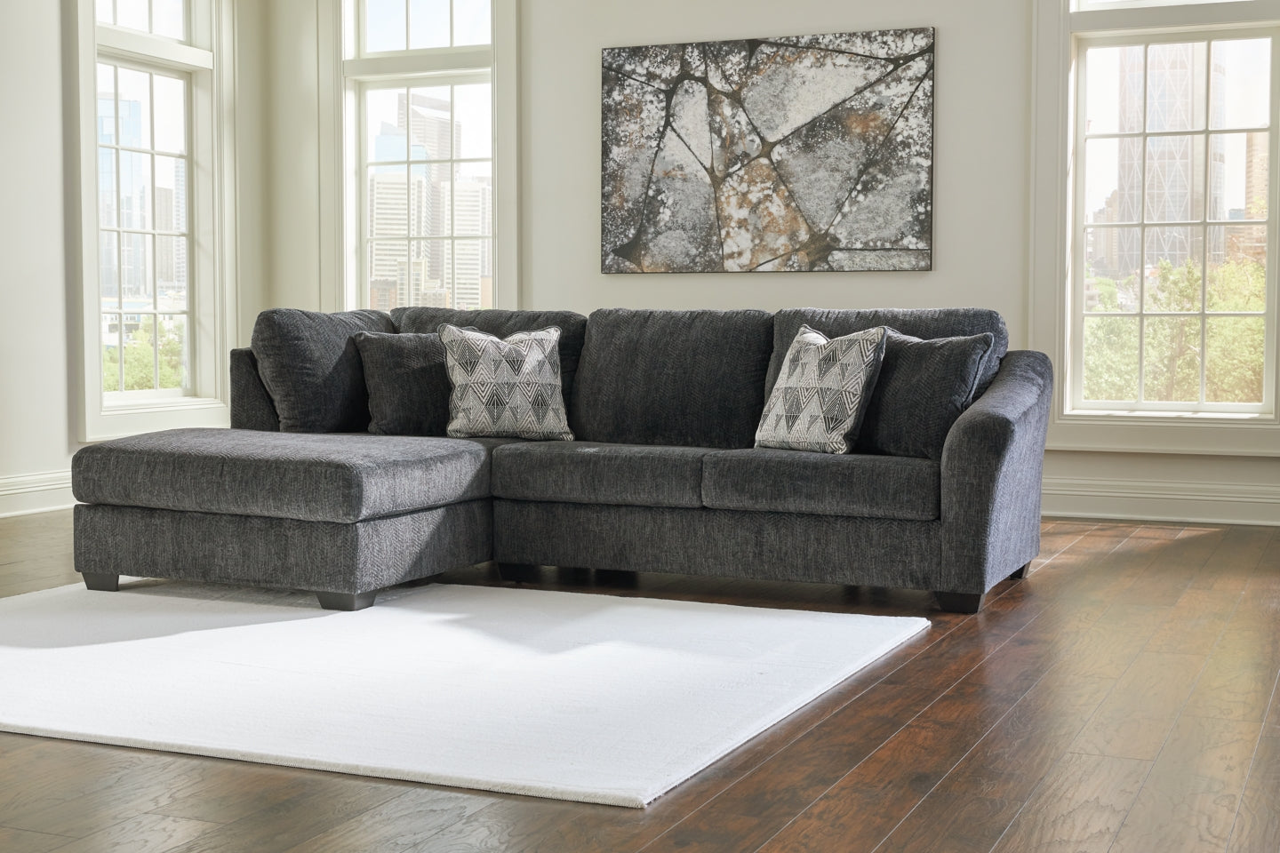 Biddeford 2-Piece Sectional with Chaise - 35504S1 - furniture place usa