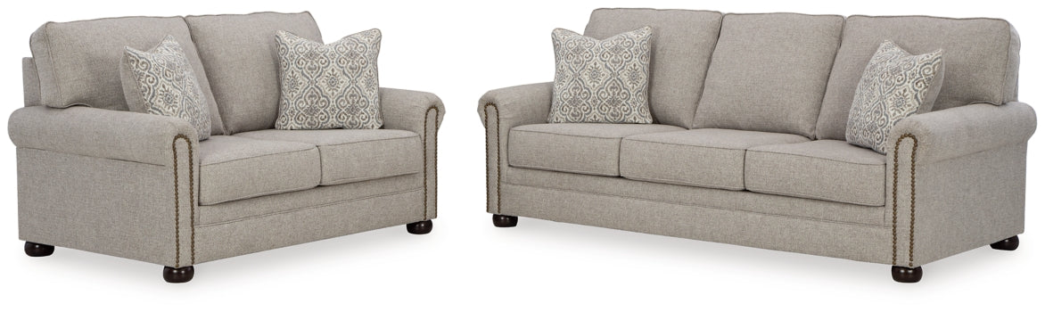 Gaelon Sofa and Loveseat - furniture place usa