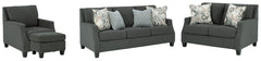 Bayonne Sofa, Loveseat, Chair and Ottoman - furniture place usa