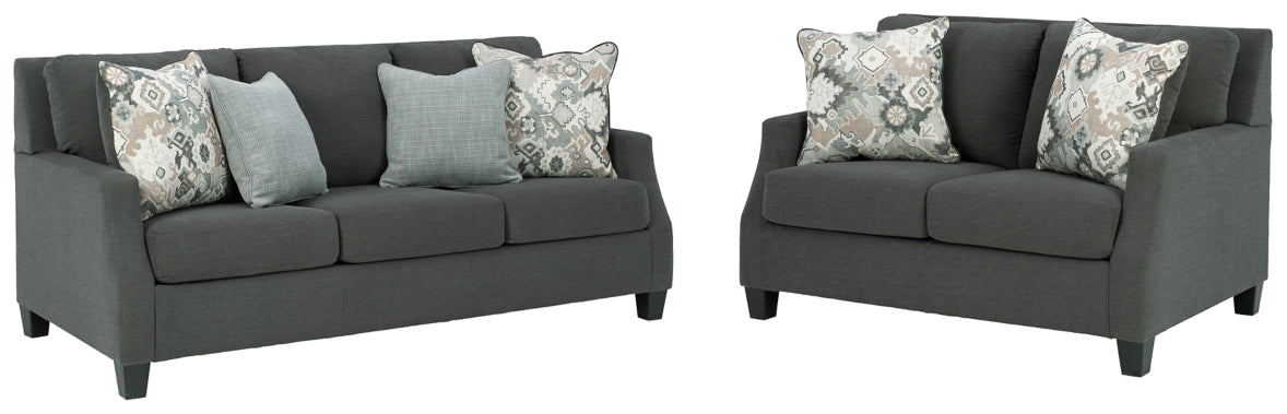 Bayonne Sofa and Loveseat - furniture place usa
