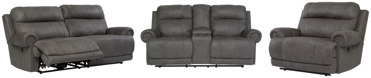 Austere Sofa, Loveseat and Recliner - furniture place usa