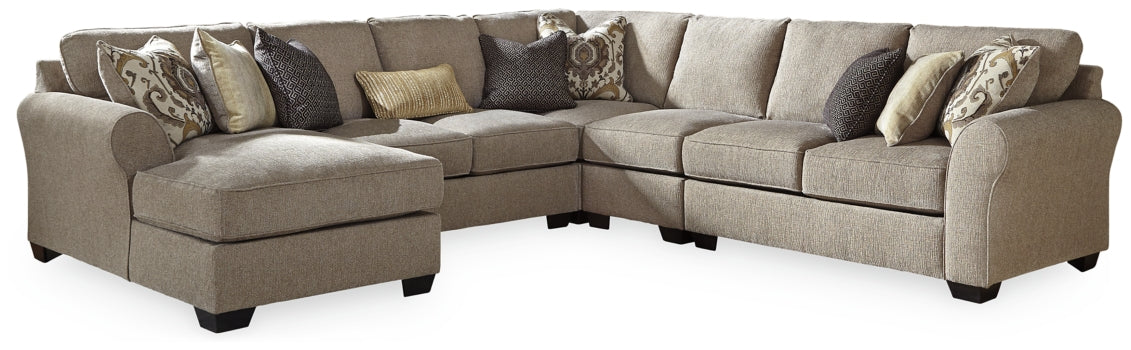 Pantomine 5-Piece Sectional with Ottoman - PKG010941 - furniture place usa