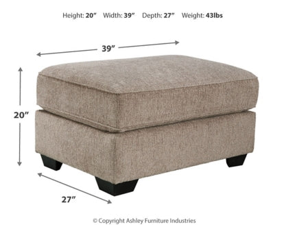 Pantomine 4-Piece Sectional with Ottoman - PKG010944 - furniture place usa