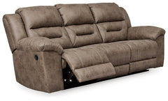 Stoneland Reclining Sofa and Loveseat - furniture place usa