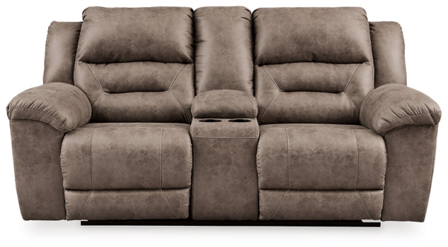 Stoneland Sofa, Loveseat and Recliner - PKG001250 - furniture place usa