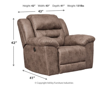 Stoneland Sofa, Loveseat and Recliner - PKG001250 - furniture place usa