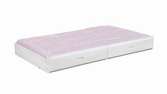 Chapman White Storage Trundle - furniture place usa