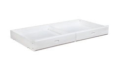 Chapman White Storage Trundle - furniture place usa