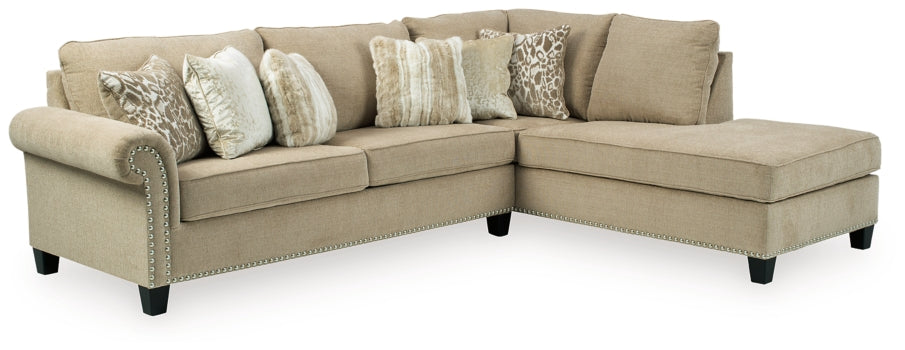 Dovemont 2-Piece Sectional with Chair and Ottoman - PKG008199 - furniture place usa