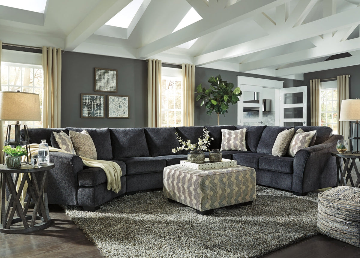 Eltmann 4-Piece Sectional with Ottoman - PKG001281 - furniture place usa