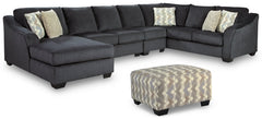 Eltmann 4-Piece Sectional with Ottoman - PKG001284 - furniture place usa
