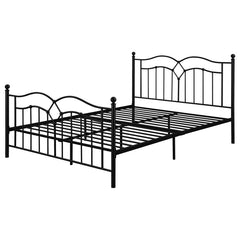 Klossen Black Queen Bed - furniture place usa