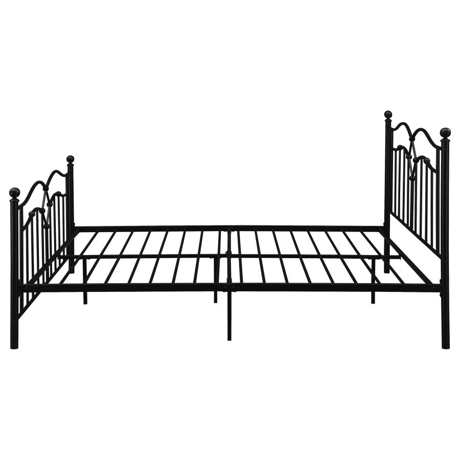 Klossen Black Queen Bed - furniture place usa