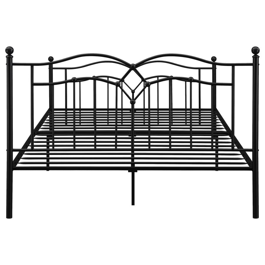 Klossen Black Queen Bed - furniture place usa