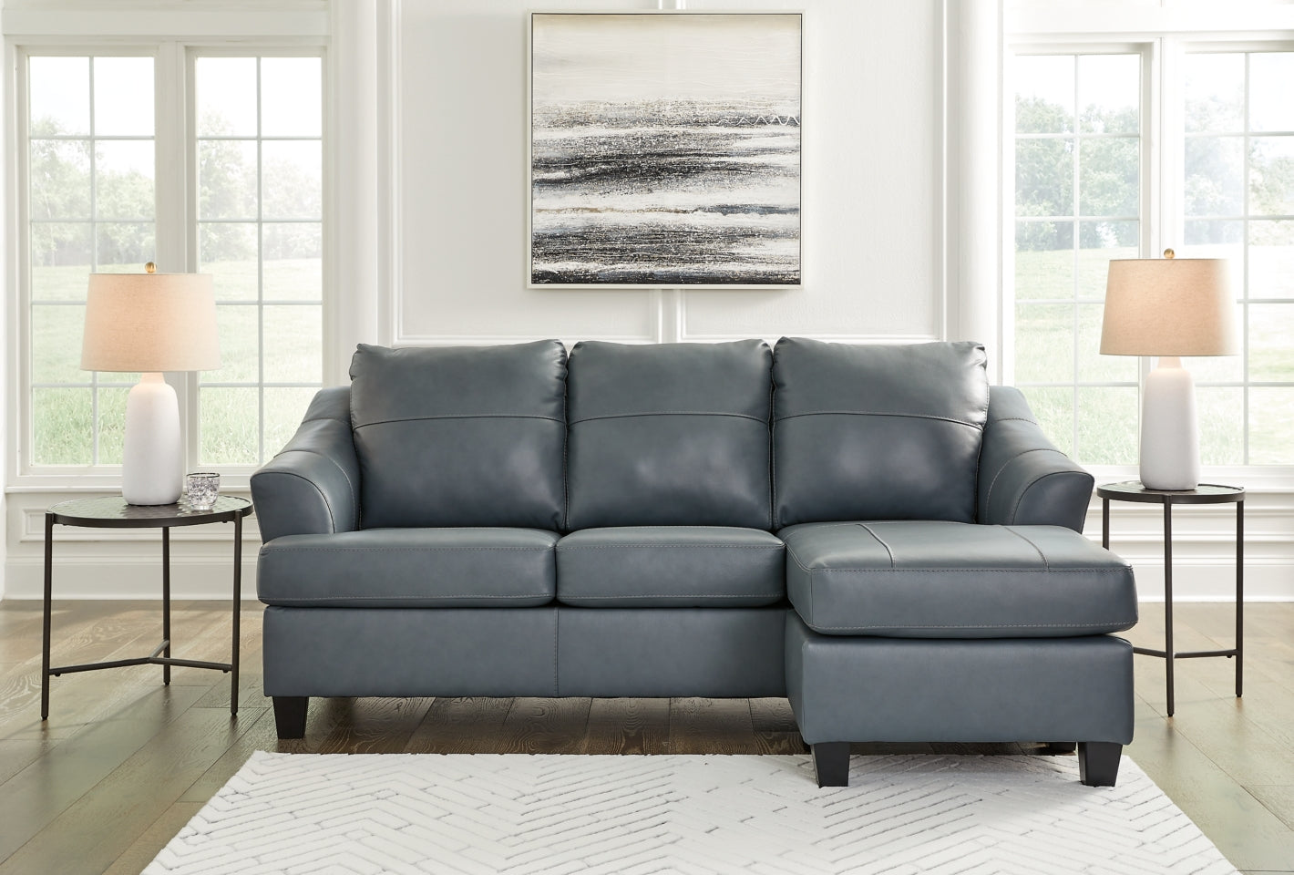 Genoa Sofa Chaise - furniture place usa