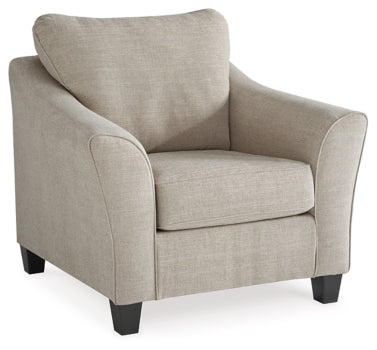 Abney Sofa Chaise, Chair, and Ottoman - furniture place usa