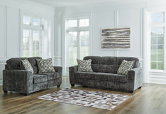 Lonoke Sofa and Loveseat - furniture place usa