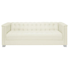Chaviano Ivory 3 Pc Sofa Set - furniture place usa