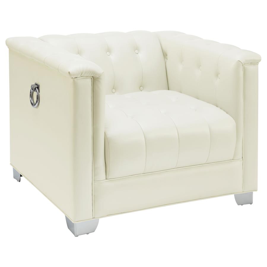 Chaviano Ivory 3 Pc Sofa Set - furniture place usa