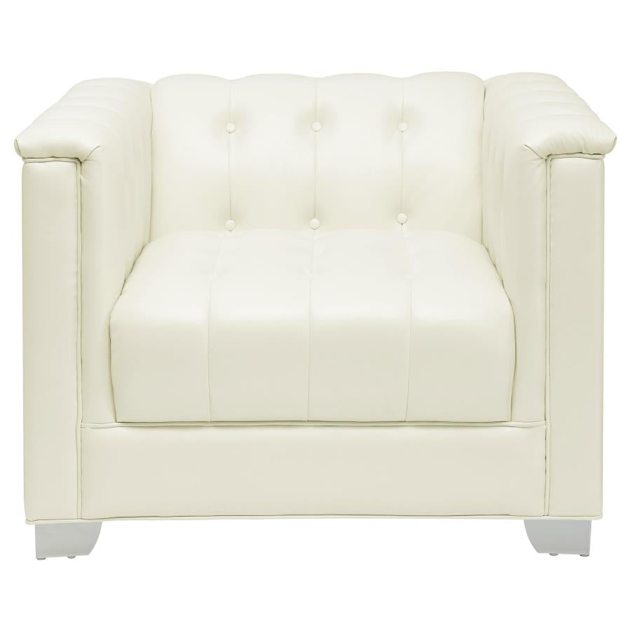 Chaviano Ivory 3 Pc Sofa Set - furniture place usa