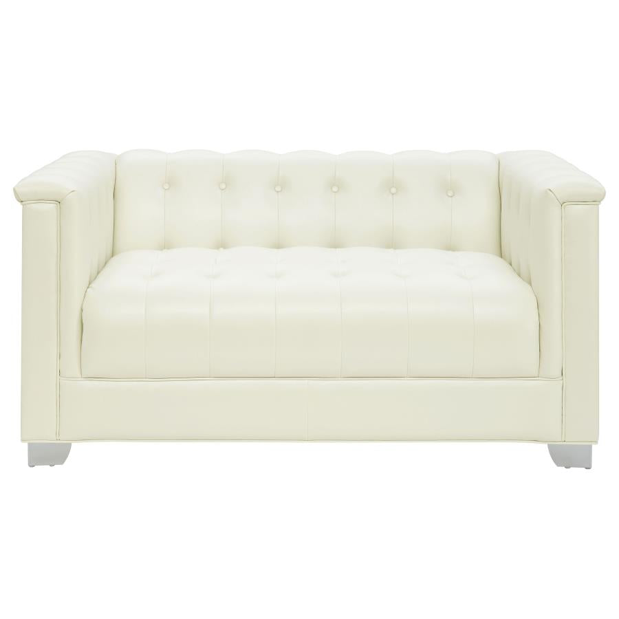 Chaviano Ivory 4 Pc Sofa Set - furniture place usa
