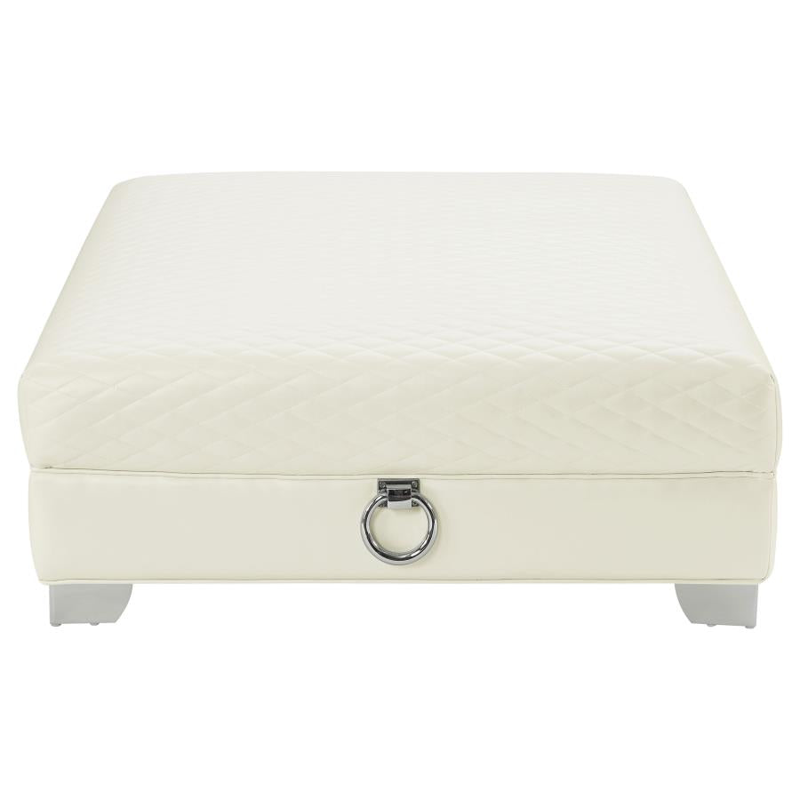 Chaviano Ivory 4 Pc Sofa Set - furniture place usa