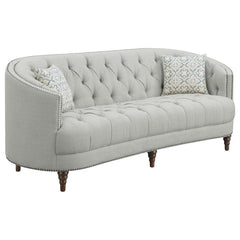 Avonlea Grey 3 Pc Sofa Set - furniture place usa