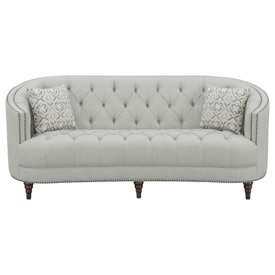 Avonlea Grey 3 Pc Sofa Set - furniture place usa