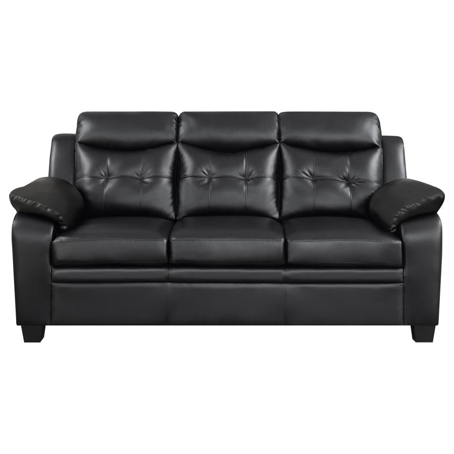 Finley Black 2 Pc Sofa Set - furniture place usa