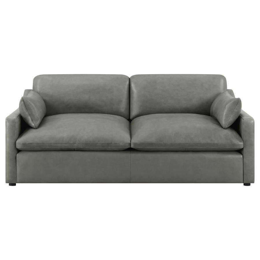 Grayson Grey 2 Pc Sofa Set - furniture place usa