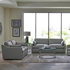 Grayson Grey 2 Pc Sofa Set - furniture place usa