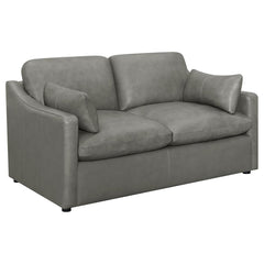 Grayson Grey Loveseat - furniture place usa
