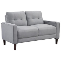 Bowen Grey Loveseat - furniture place usa