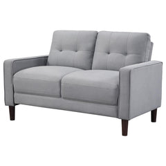 Bowen Grey Loveseat - furniture place usa