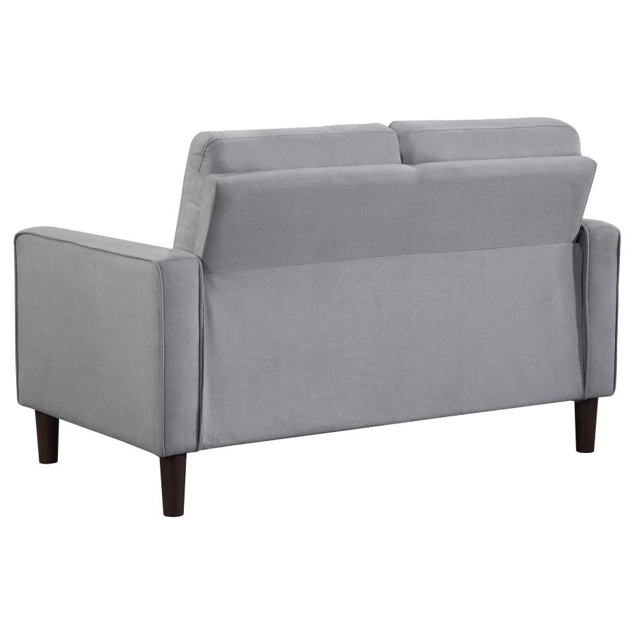 Bowen Grey Loveseat - furniture place usa