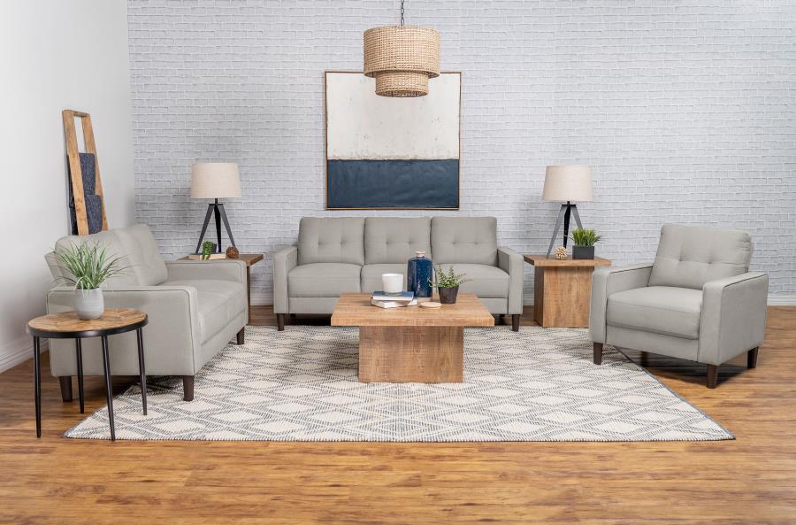 Bowen Beige 3 Pc Sofa Set - furniture place usa