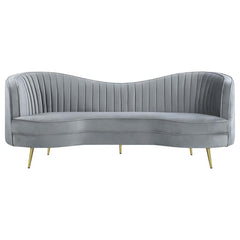Sophia Grey Sofa - furniture place usa