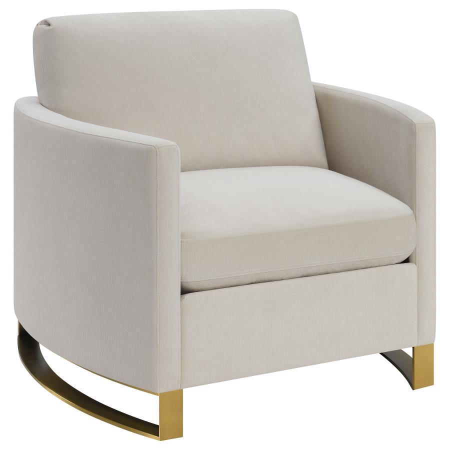 Corliss Beige Chair - furniture place usa