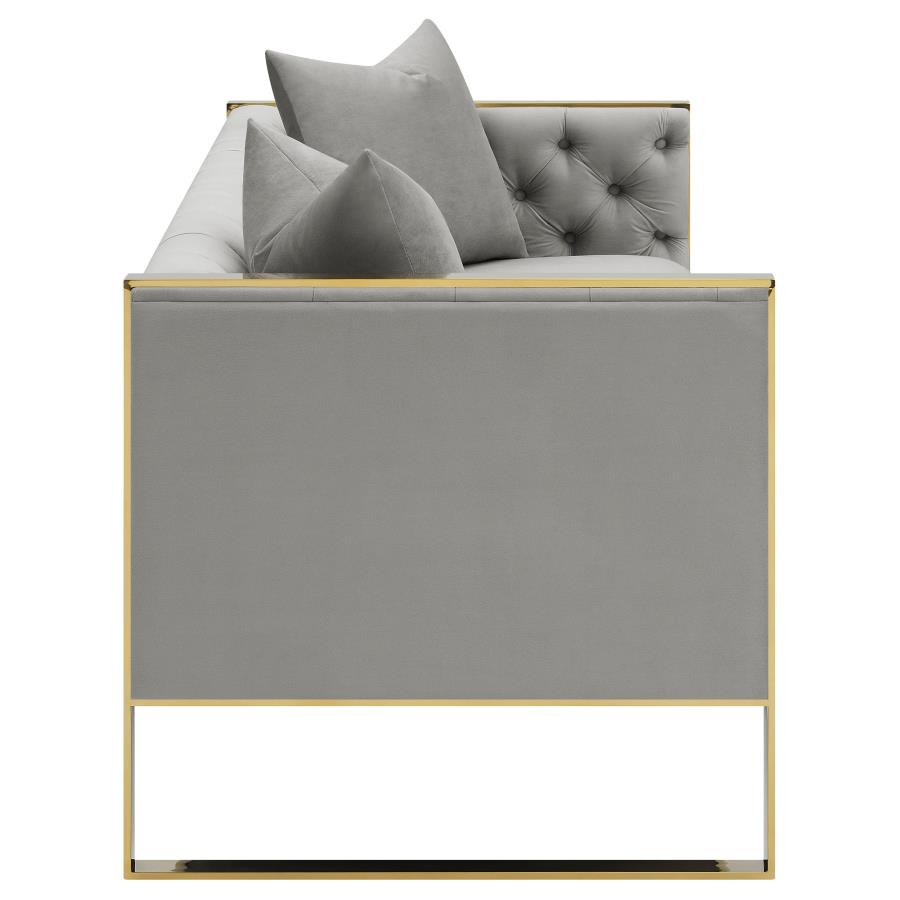 Eastbrook Grey 2 Pc Sofa Set - furniture place usa