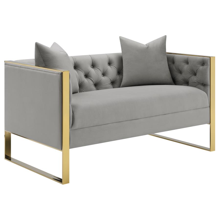 Eastbrook Grey 2 Pc Sofa Set - furniture place usa