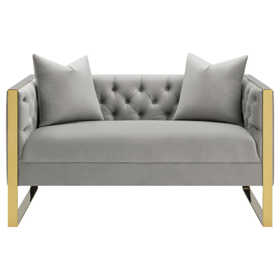 Eastbrook Grey 2 Pc Sofa Set - furniture place usa