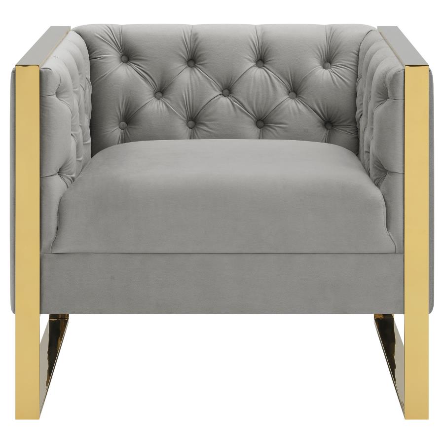 Eastbrook Grey Chair - furniture place usa