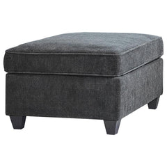 Mccord Grey Ottoman - furniture place usa