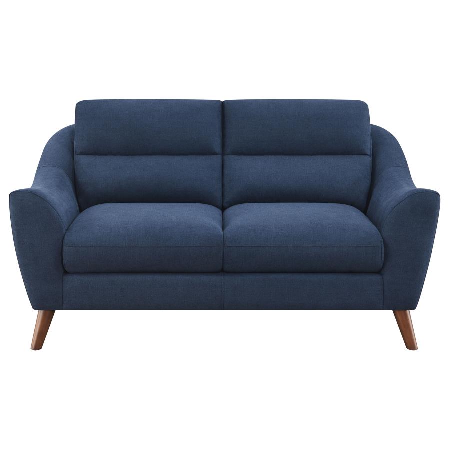 Gano Blue 2 Pc Sofa Set - furniture place usa