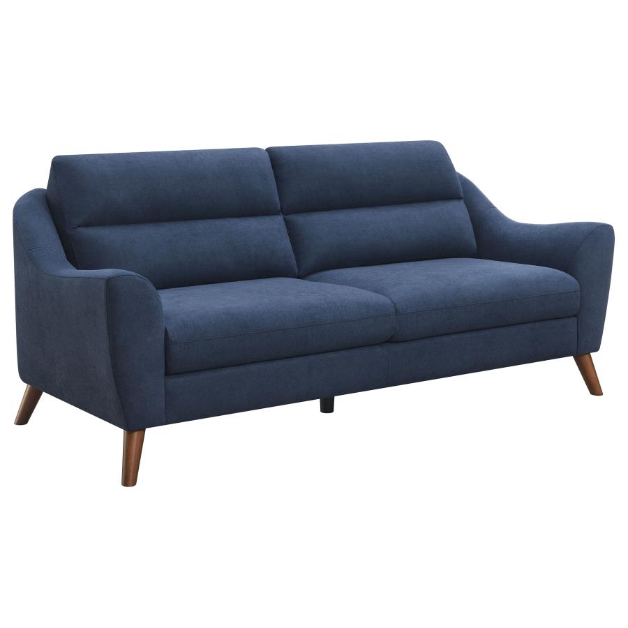 Gano Blue 3 Pc Sofa Set - furniture place usa