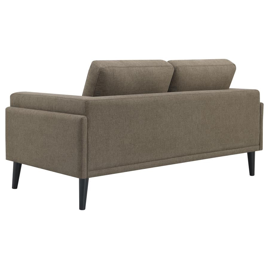 Rilynn Brown 2 Pc Sofa Set - furniture place usa