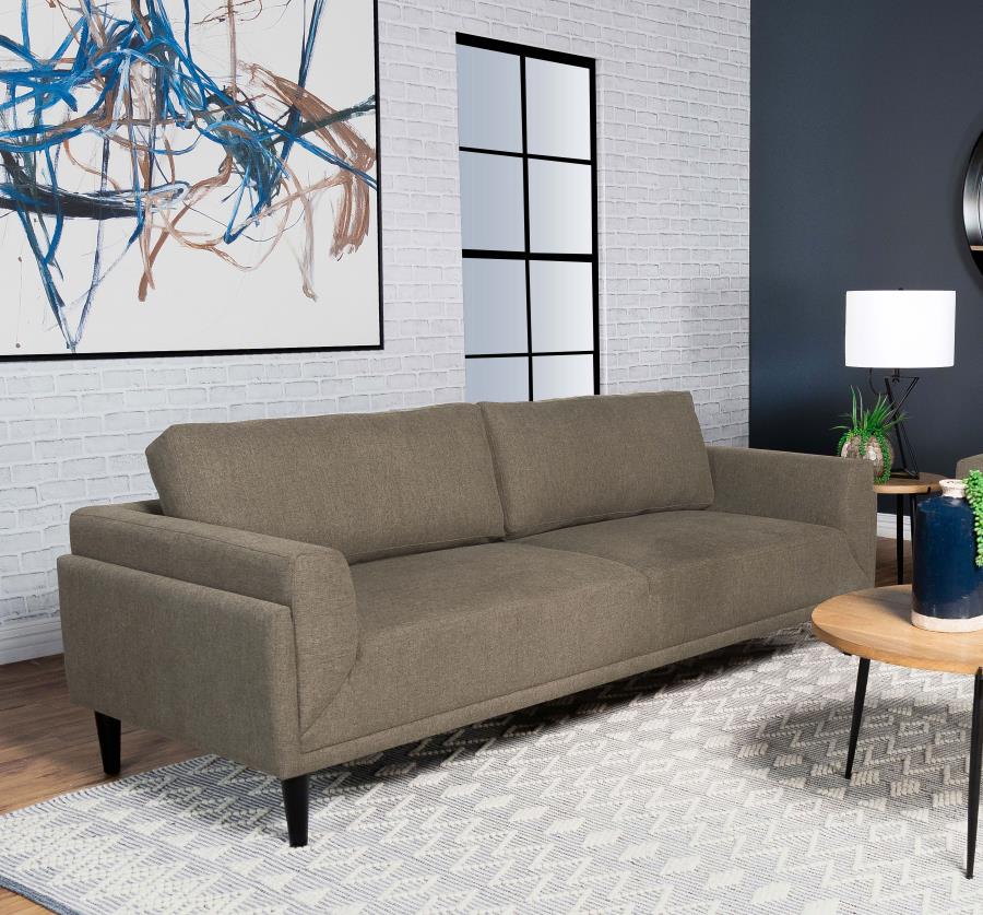 Rilynn Brown Sofa - furniture place usa