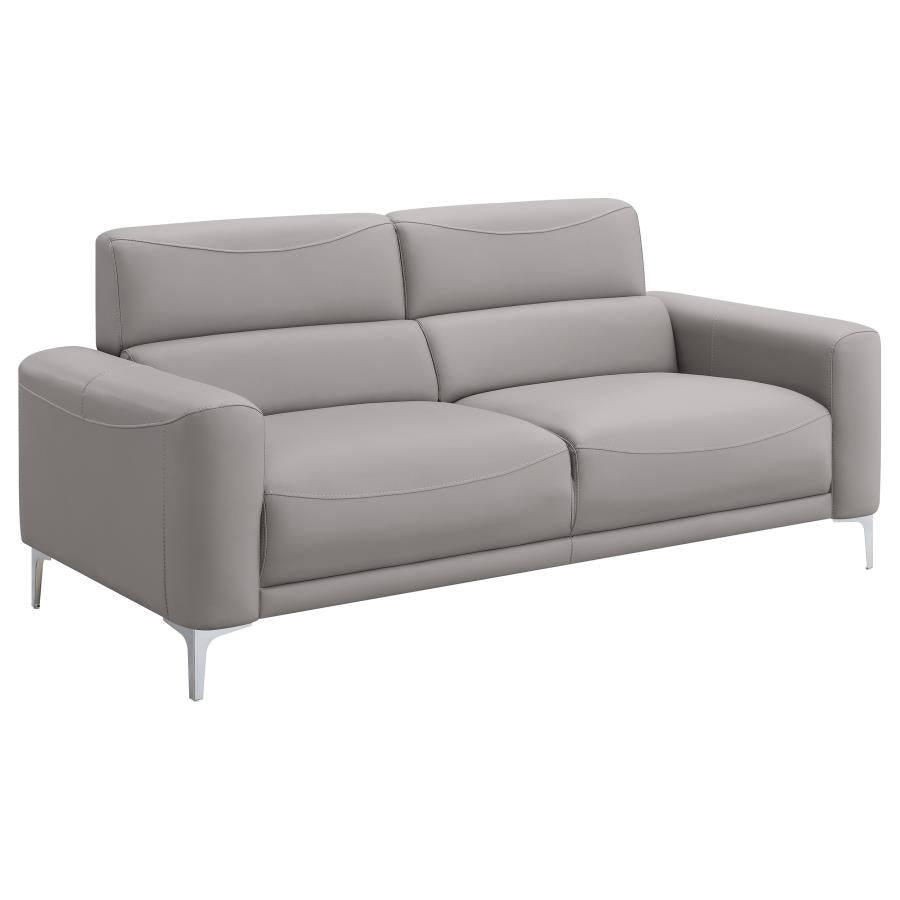 Glenmark Grey 2 Pc Sofa Set - furniture place usa