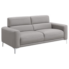 Glenmark Grey 2 Pc Sofa Set - furniture place usa