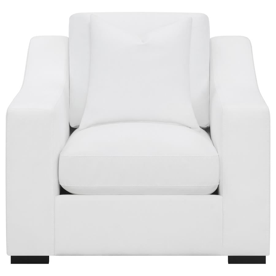Ashlyn White 3 Pc Sofa Set - furniture place usa